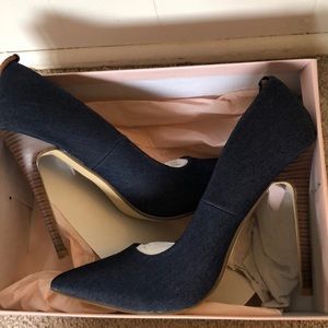 Denim Pumps
